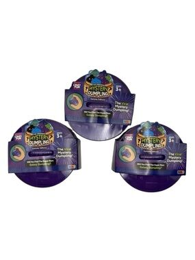 Super Rare! The Original Mystery Squishy Bun Dumpling Set- Galaxy Edition Bundle